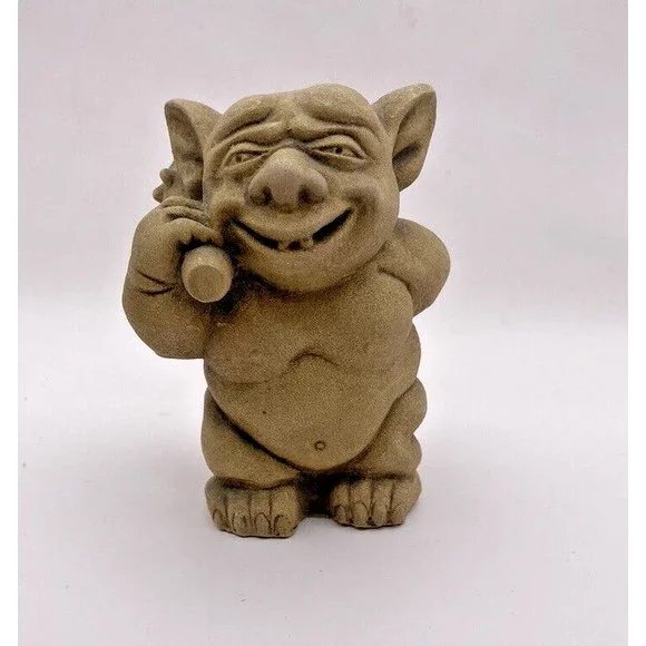 Picc-a-Dilly Design Toscano Garden Gargoyle Figurines Set of 3 Used - Picture 10 of 12